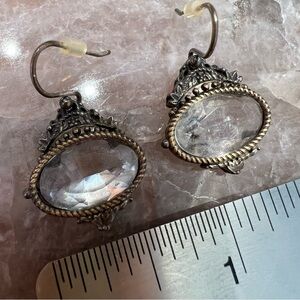 Lucky Brand Vintage Silver and Gold Earrings